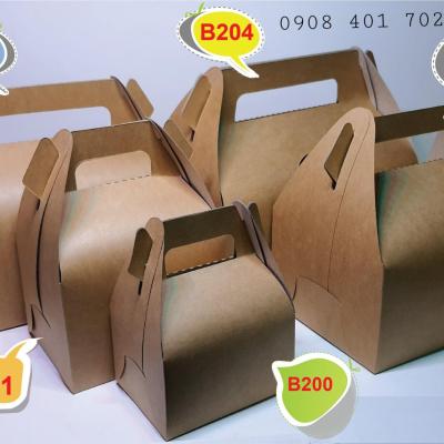 HÔP GIẤY KRAFT CÓ QUAI XÁCH ĐA NĂNG